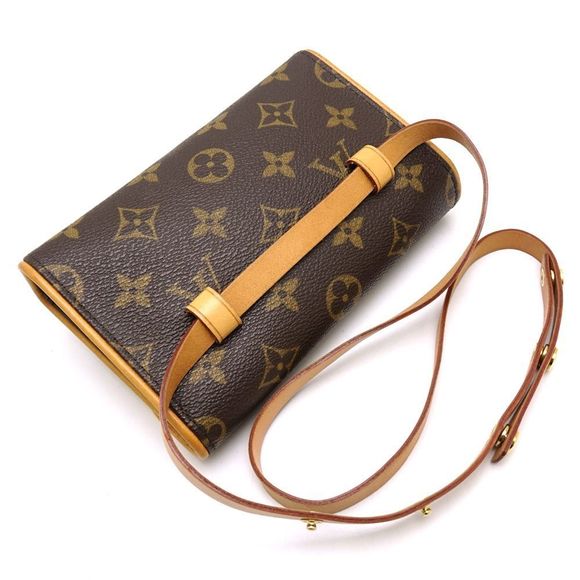 Louis Vuitton Monogram Pochette Florentine Brown - Picture 4 of 7